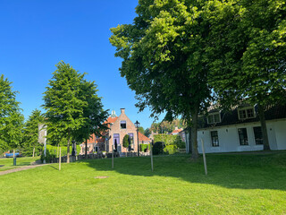 Houses in the old town of Sloten