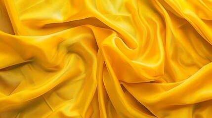 Yellow fabric sheets background or texture  - obrazy, fototapety, plakaty