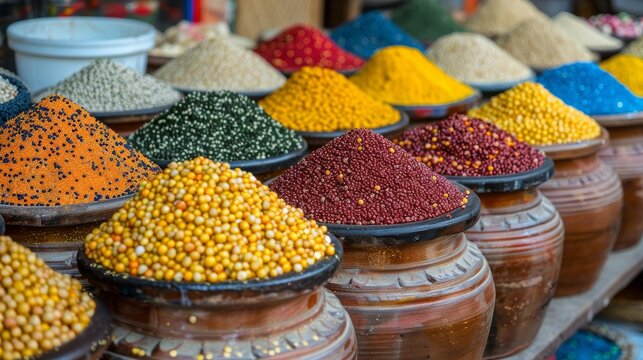 Indian market colors