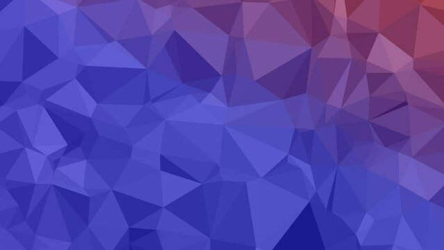 Abstract Triangle Movement: Dynamic Velocity Patterns Across the Screen in a Colorful Symphony