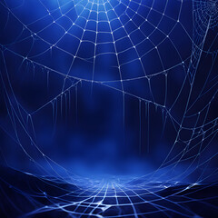 Spider web, ai-generatet - obrazy, fototapety, plakaty