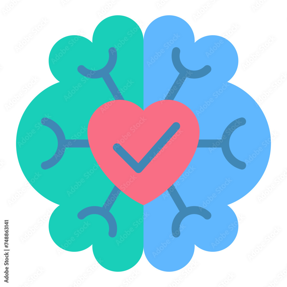 Sticker Emotional Intelligence Icon