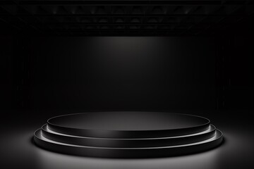 Obraz premium premium black stage 