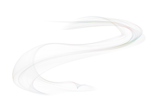 Flame wave transparent background
