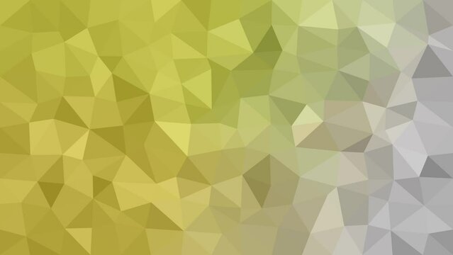 Grid Flow Abstraction: Animated Low Poly Triangles