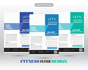 Fitness Flyer Design.