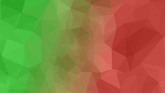 Colorful Motion Elegance: Dynamic Spiral Transformation from Reds and Greens to Yellow