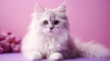 cute fluffy cat