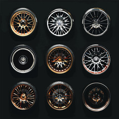 Wheel icons