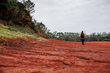 Landscapes at Azores islands, hiking at Santa Maria, Portugal, travel in Europe.