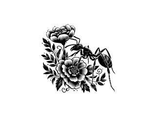 Tiny Wonders: Ant Vector Illustration - Detailed Vector File
