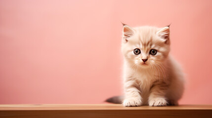 cute fluffy kitten