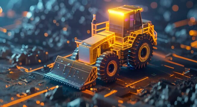 Digital miners excavating big data crystals