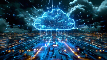 Cloud computing infrastructure powering global exploration digital map overlays
