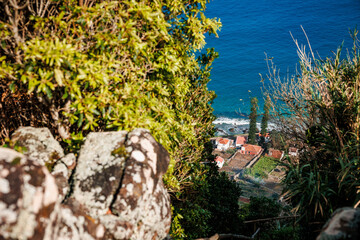 Landscapes at Azores islands, hiking at Santa Maria, Portugal, travel in Europe.