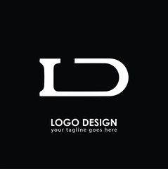 ID ID Logo Design, Creative Minimal Letter ID ID Monogram
