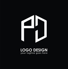 PD PD Logo Design, Creative Minimal Letter PD PD Monogram