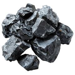 coal isolated on transparent background, element remove background, element for design