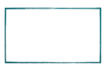 Green frame isolated on transparent background