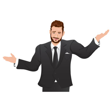 recommend clip art: adult man shrugging