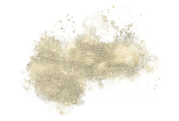 Abstract gold texture spot. Golden scattering. - obrazy, fototapety, plakaty