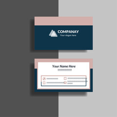 Business Card And Visiting Card Design For Print-Ready

