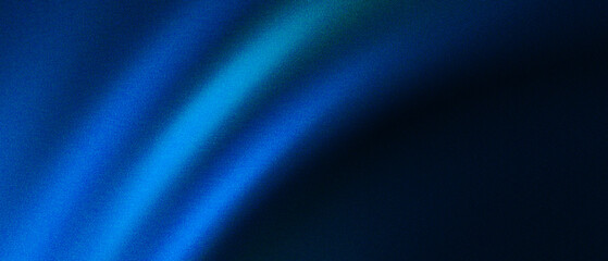 Blue grainy gradient background. Vibrant glowing blur lines on dark backdrop. Design for banner, header, poster.