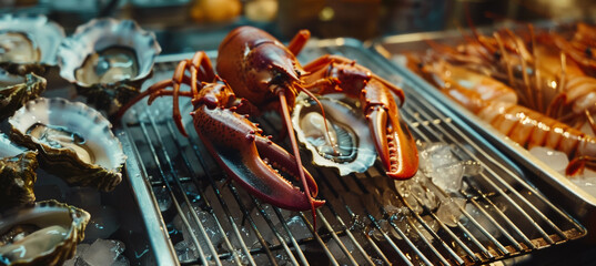 Indulge in Grilled Lobster, Seafood Sensation Await