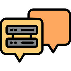 web-hosting-31 Vector Line Filled Icon