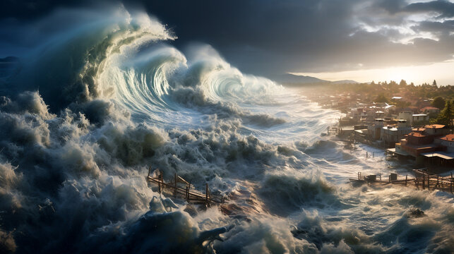 3D visualization of natures fury earthquakes tsunamis hurricanes tornadoes and floods in hyper realistic detail