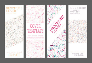 Abstract cover design. A creative design template for banners, posters, brochures, and magazines. Creative catalog idea, interior and decor design
