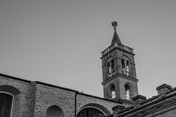 Acquaviva Picena, Marche, Italy. Mother Church of San Nicolò