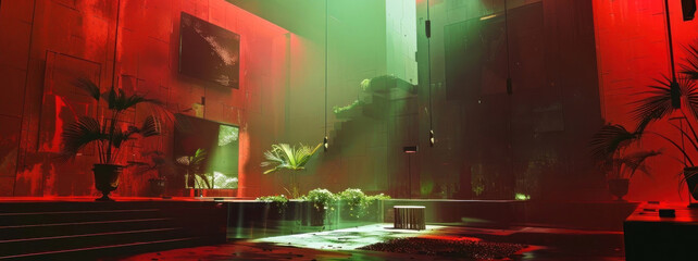 Discover a futuristic urban oasis