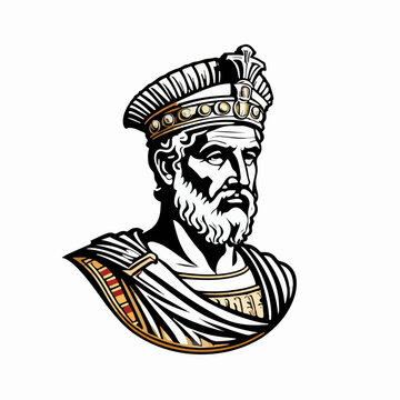 Vector de un personaje hist&oacute;rico
