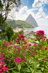 Piton Mountain Views...Soufriere, Saint Lucia, .West Indies, Eastern Caribbean