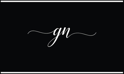 GN, NG, G, N, Abstract Letters Logo Monogram