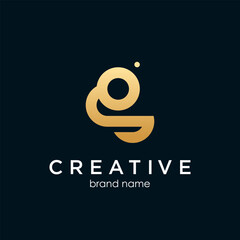 Letter G logo with a cute design