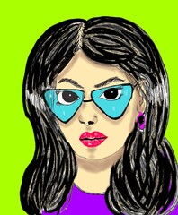 Obraz premium portrait of a girl