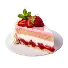 cheesecake with strawberry