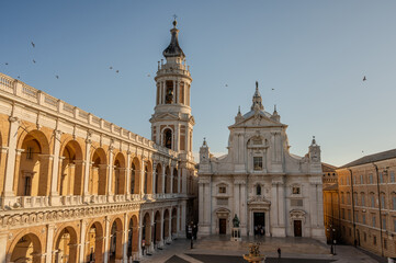 Loreto, Marche, Italy. The Basilica of the Holy House