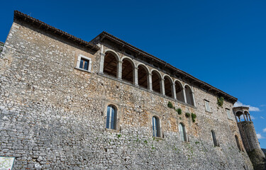 Macchia d'Isernia. Baronial castle D'Alena