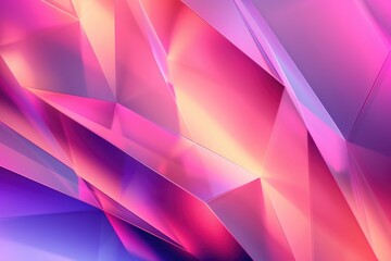 Fototapeta premium Vibrant abstract background with various shapes, perfect for design projects