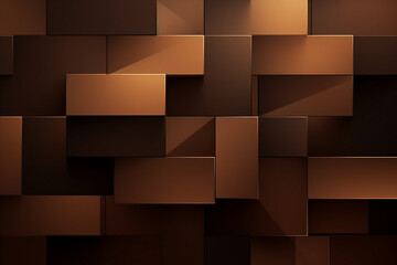 Brown color geometric dynamic background