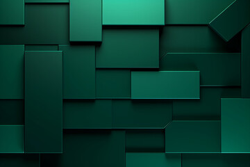 Green color geometric dynamic background