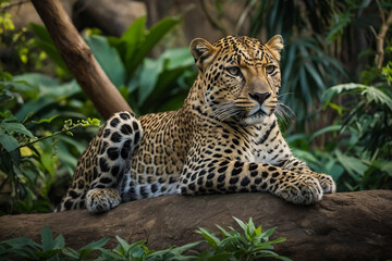 "Leopard Resting: World Wildlife Day"