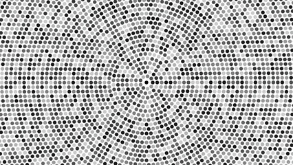 Shimmering Silver Sparkle Dotted Halftone background. Metallic Silver Dot Pattern Background.