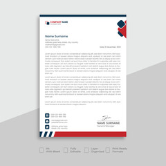 creative letterhead template design for your business