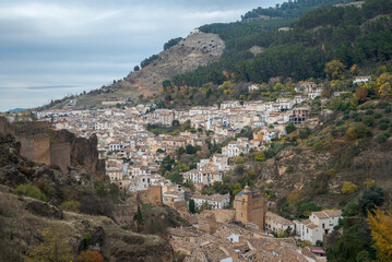 Fototapeta na wymiar Views of the city of Cazorla, in the province of Jaen, Andalusia, Spain.
