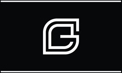 GE, EG, G, E, Abstract Letters Logo Monogram