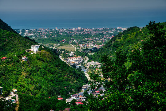 Verdant Slopes and Urban Expansion in Ramsar, Mazandaran Province, Iran